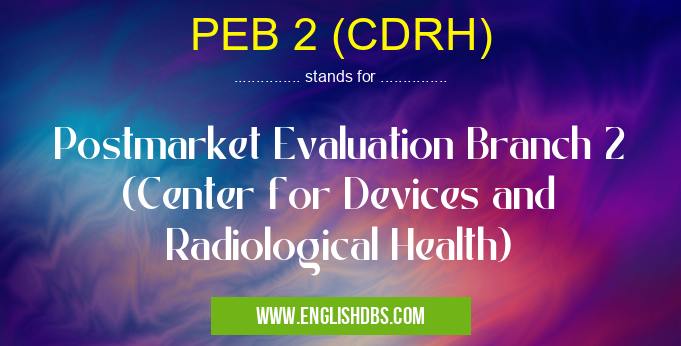 PEB 2 (CDRH)