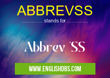 ABBREVSS