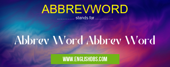 ABBREVWORD