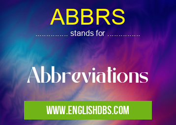 ABBRS