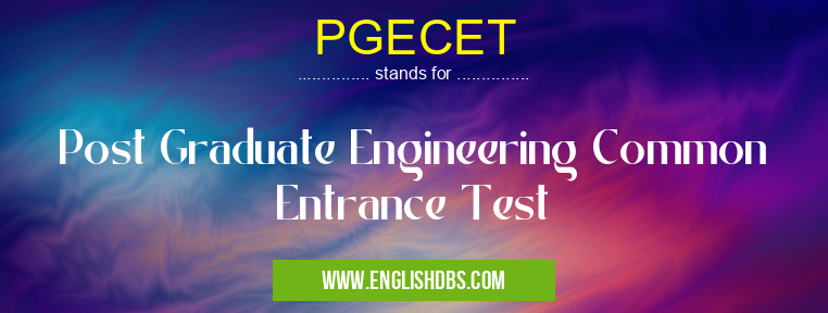 PGECET