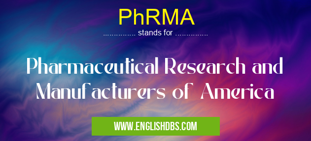 PhRMA
