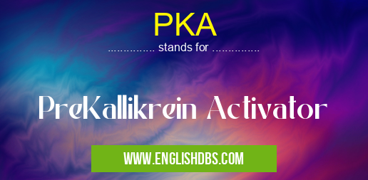 PKA