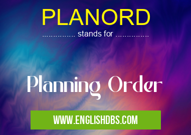 PLANORD