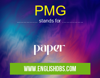 PMG