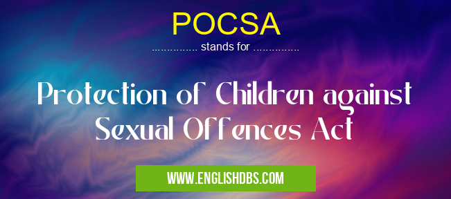 POCSA