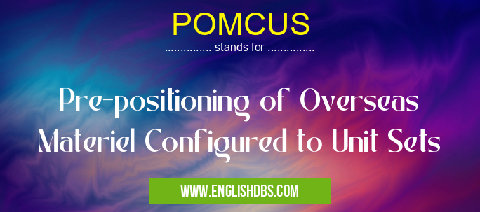 POMCUS