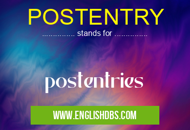 POSTENTRY