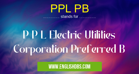 PPL PB