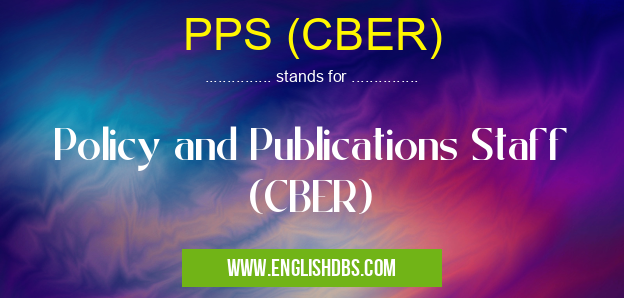 PPS (CBER)