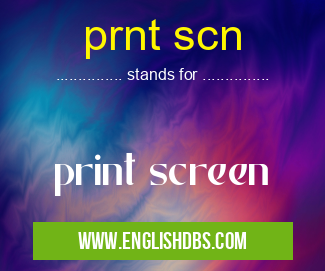 prnt scn