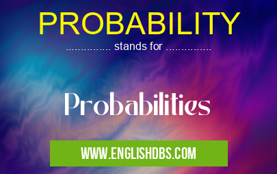 PROBABILITY