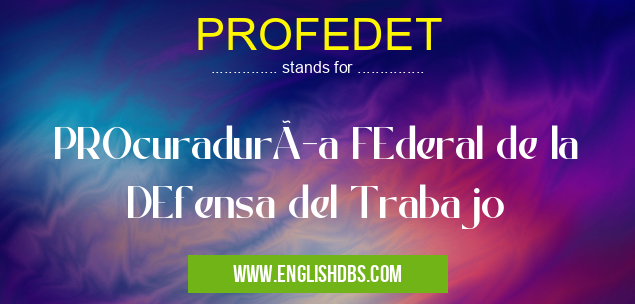 PROFEDET