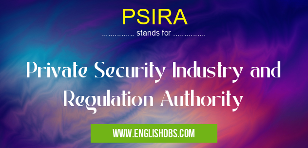PSIRA