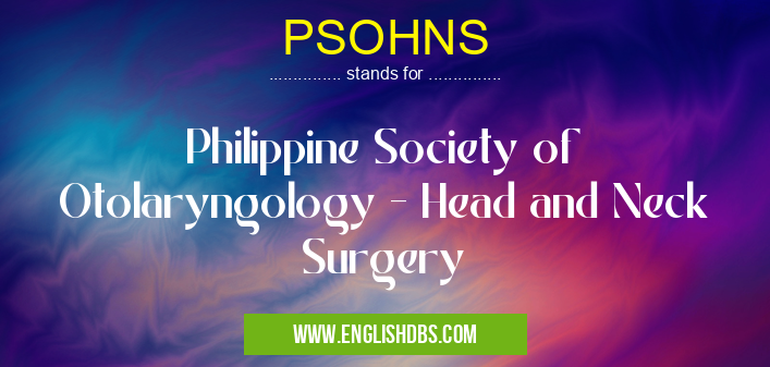 PSOHNS