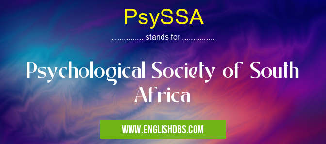 PsySSA