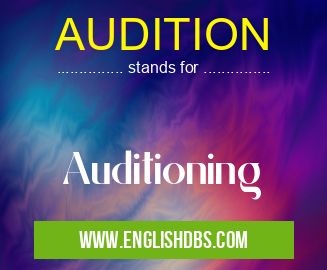 AUDITION