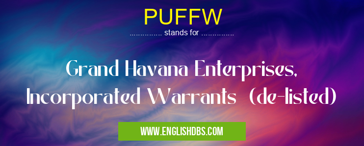 PUFFW