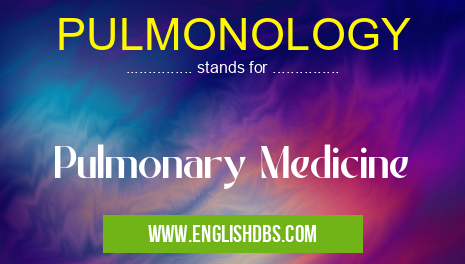 PULMONOLOGY