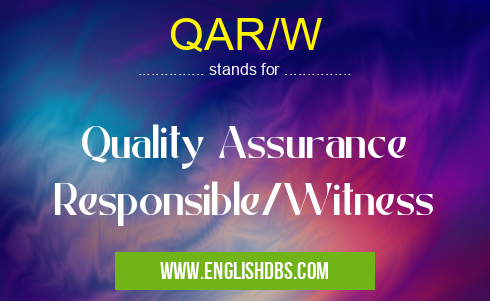 QAR/W