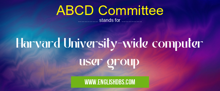 ABCD Committee