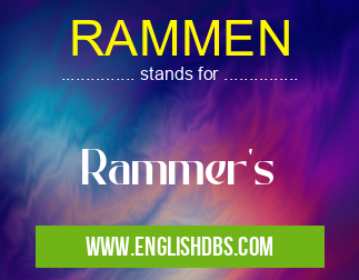 RAMMEN