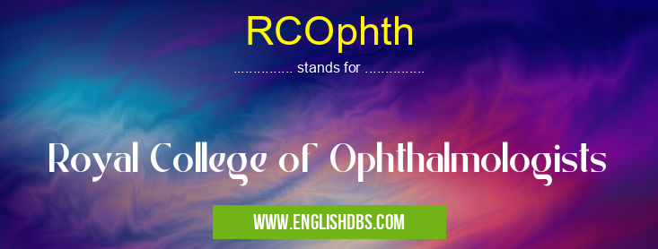 RCOphth