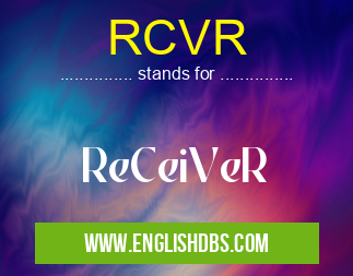RCVR