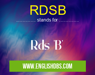 RDSB