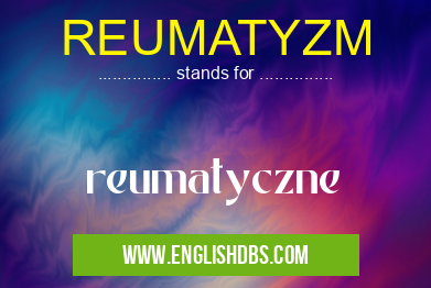 REUMATYZM