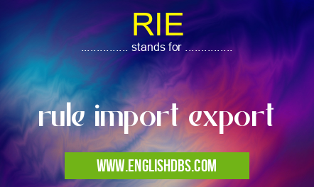 RIE