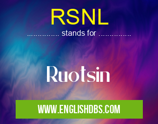 RSNL