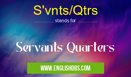 S'vnts/Qtrs