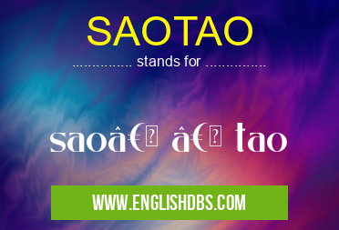 SAOTAO