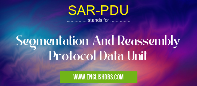 SAR-PDU