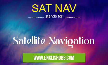 SAT NAV
