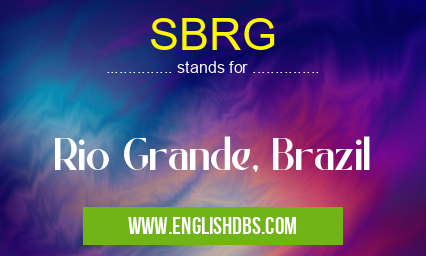 SBRG