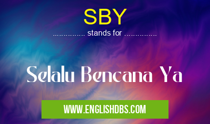 SBY