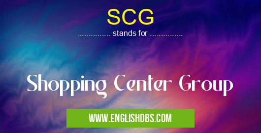 SCG