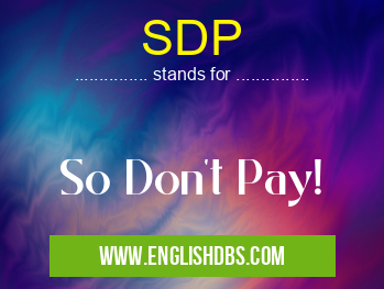 SDP