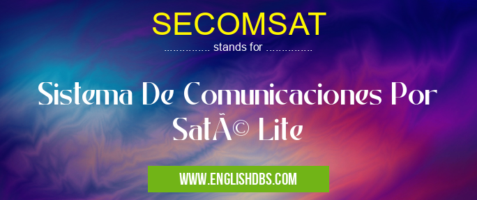 SECOMSAT