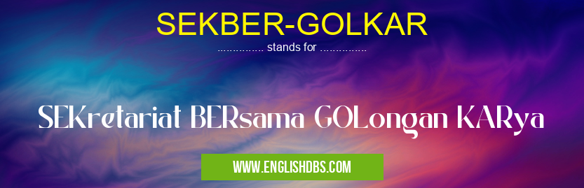SEKBER-GOLKAR