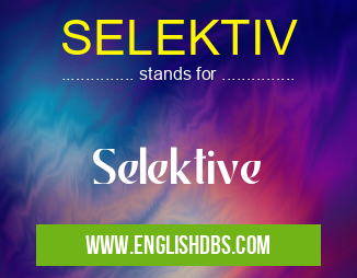 SELEKTIV
