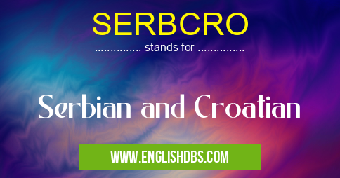 SERBCRO
