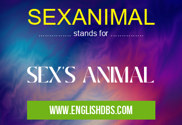 SEXANIMAL