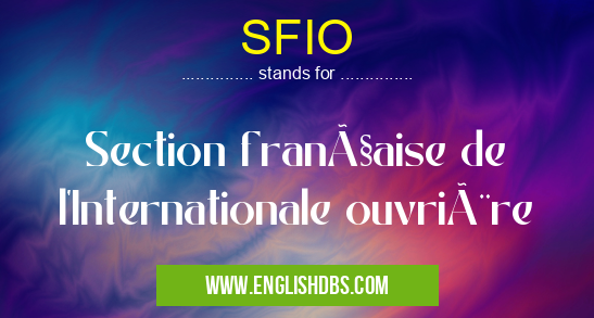 SFIO