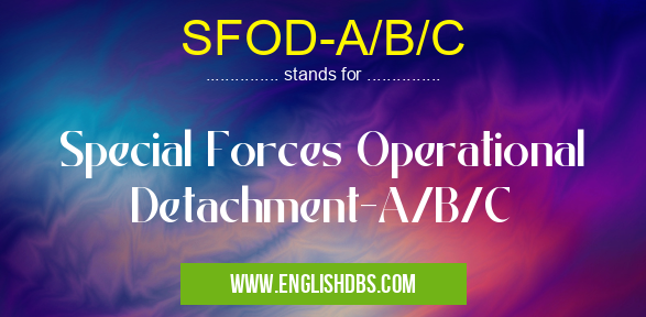 SFOD-A/B/C