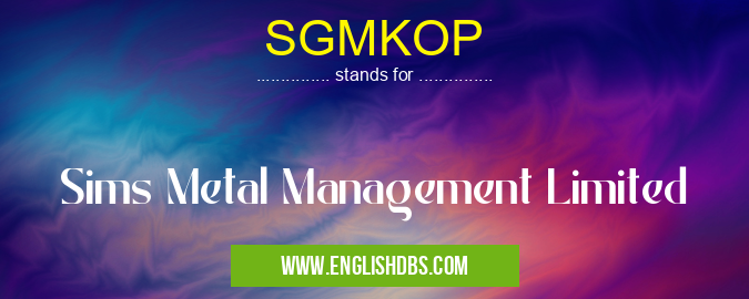 SGMKOP