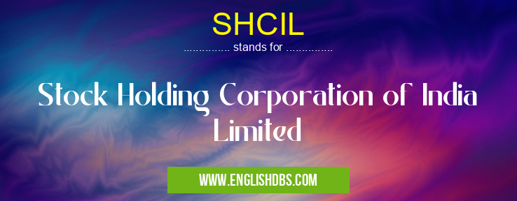 SHCIL
