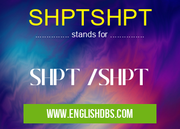 SHPTSHPT